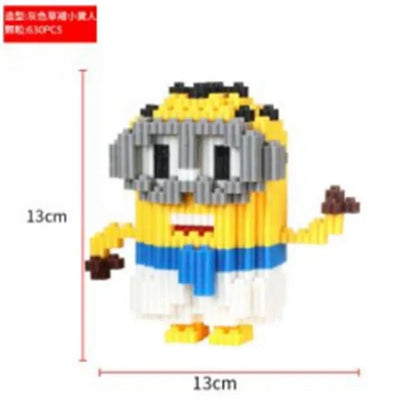 Disney and Marvel peripherals are compatible with Lego small particle assembly building blocks, small toy puzzle ornaments - Avero