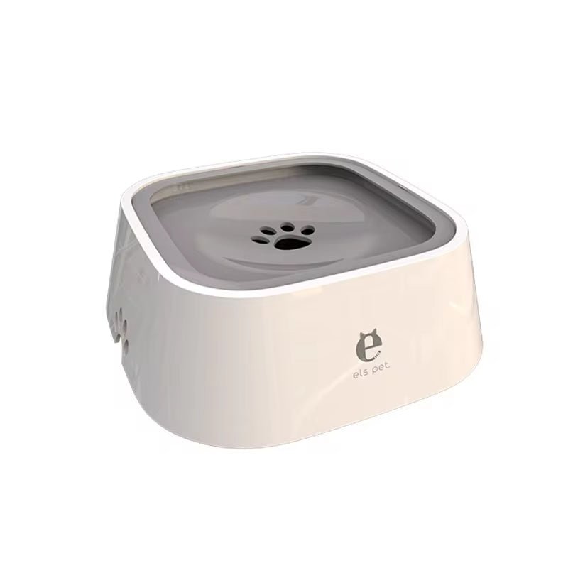 Dog Drinking Water Bowl Floating Non - Wetting Mouth Cat Bowl without Spill Drinking Water Dispenser Plastic Anti - Over Dog Bowl - Avero