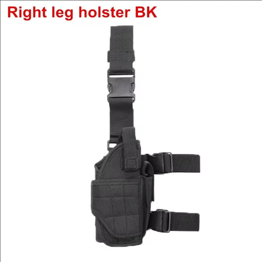 Drop Left/Right Leg Gun Holster Gun Bag For 17/M9/P226/CZ 75 Revolver Leg Adjustable Airsoft Pistol Gun Case For Hunting - Avero