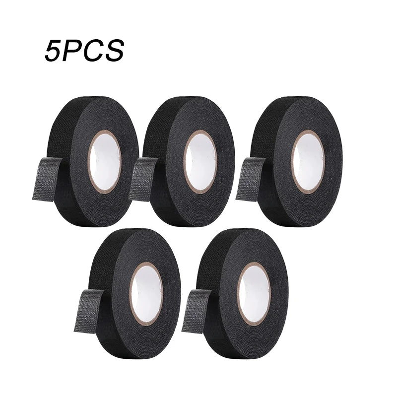 Electrical Insulating Tape Heat Resistant Harness Tape 9/15/50MM Car Cable Harness Wiring Loom Protection Waterproof Tape - Avero