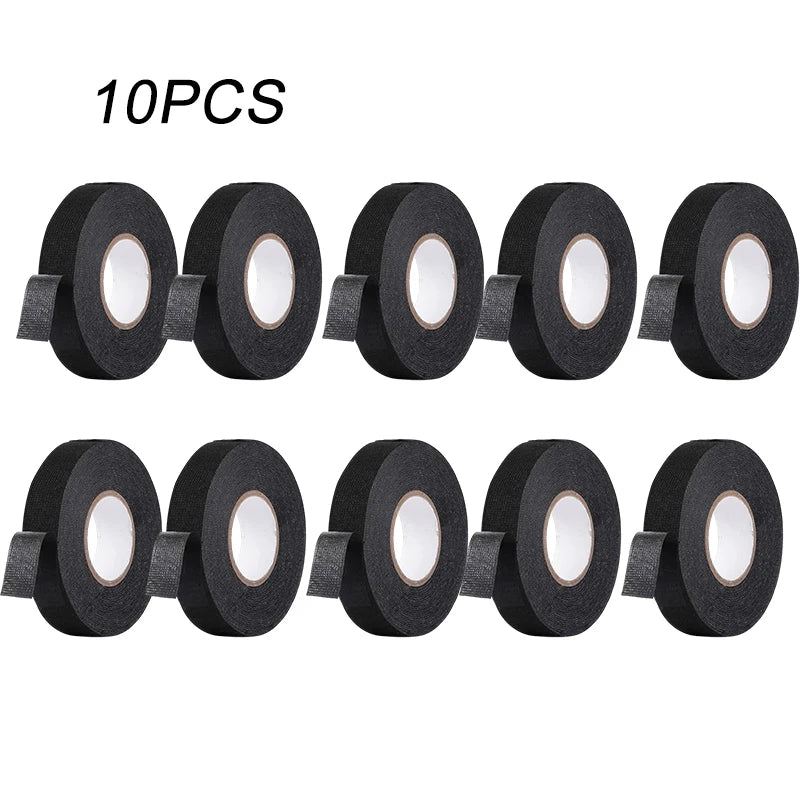 Electrical Insulating Tape Heat Resistant Harness Tape 9/15/50MM Car Cable Harness Wiring Loom Protection Waterproof Tape - Avero
