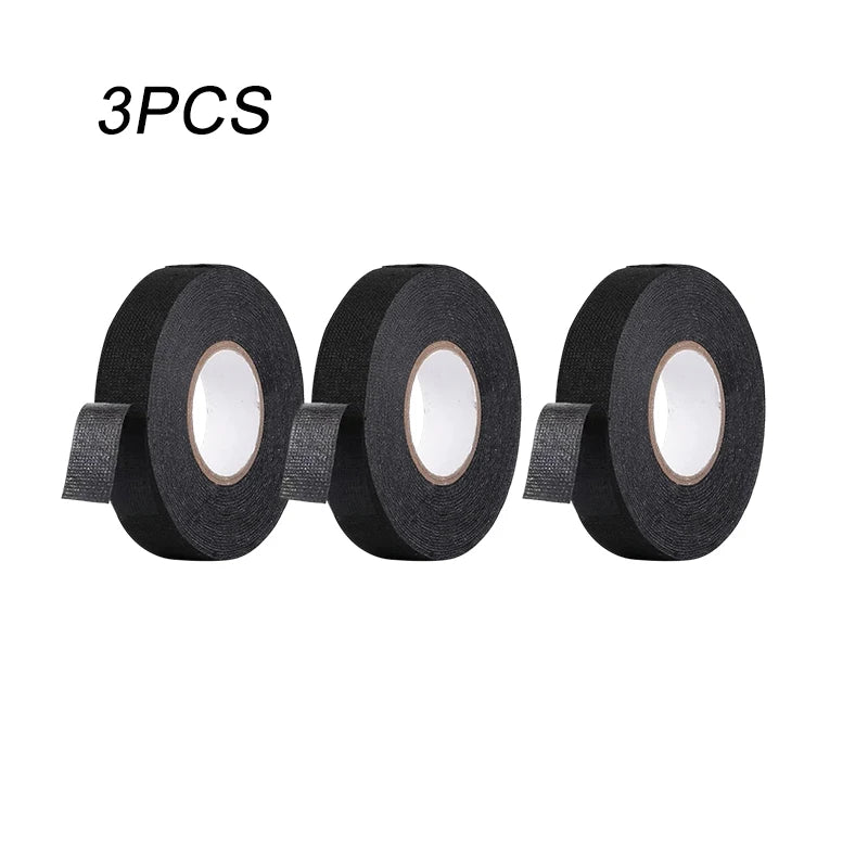 Electrical Insulating Tape Heat Resistant Harness Tape 9/15/50MM Car Cable Harness Wiring Loom Protection Waterproof Tape - Avero