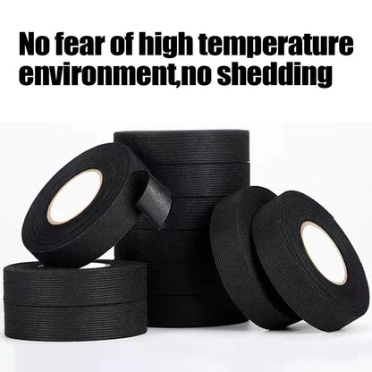Electrical Insulating Tape Heat Resistant Harness Tape 9/15/50MM Car Cable Harness Wiring Loom Protection Waterproof Tape - Avero