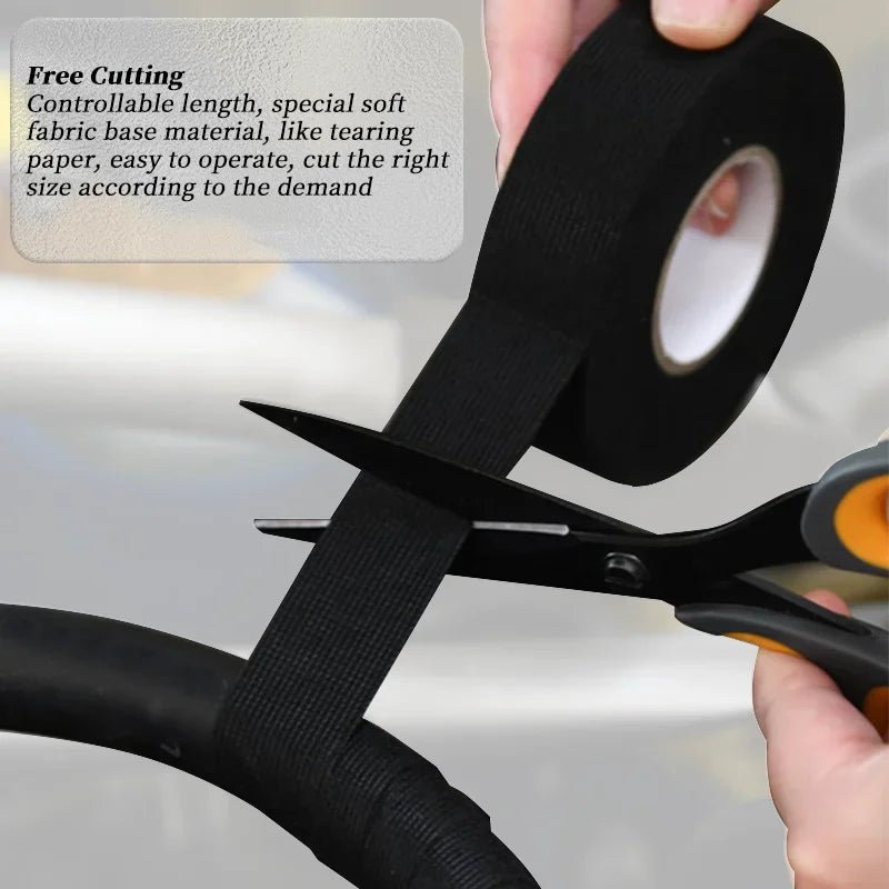 Electrical Insulating Tape Heat Resistant Harness Tape 9/15/50MM Car Cable Harness Wiring Loom Protection Waterproof Tape - Avero