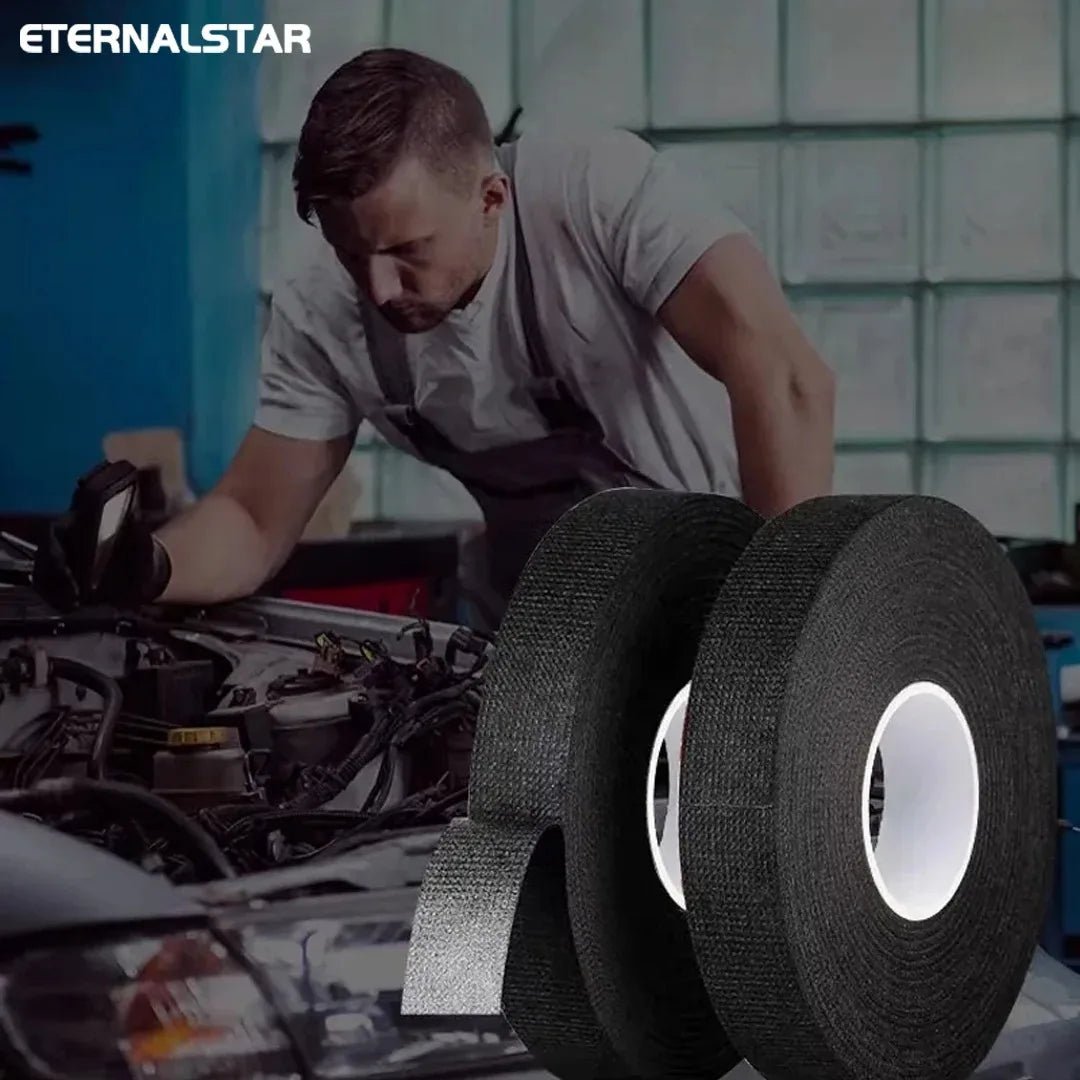 Electrical Insulating Tape Heat Resistant Harness Tape 9/15/50MM Car Cable Harness Wiring Loom Protection Waterproof Tape - Avero