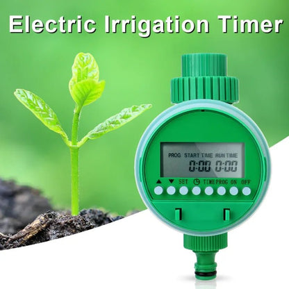 Electronic Automatic Irrigation Timer Plant Watering Control Device with Display Garden Intelligent Valve Watering Outdoor Spray - Avero