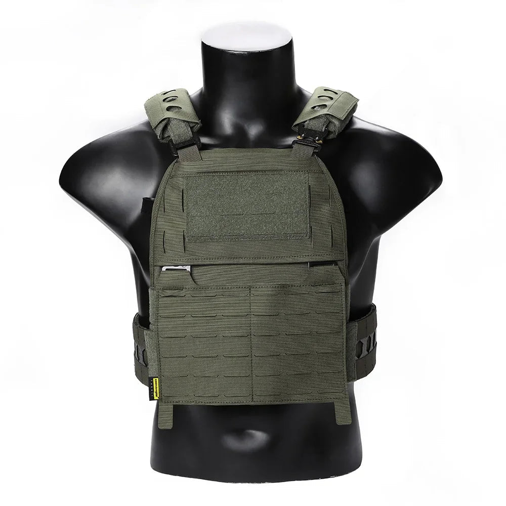 Emersongear FRO Style V5 Tactical Vest M Size Plate Carrier Paintball Body Protective Airsoft Hunting Combat Training Nylon - Avero