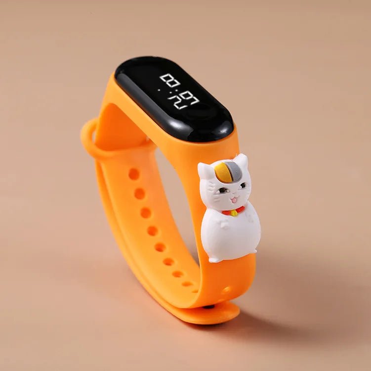 Fashion Mickey Children Watches For Girls Electronic Bracelet Sports Touch LED Spiderman Doll Kids Watch Women Waterproof Clock - Avero
