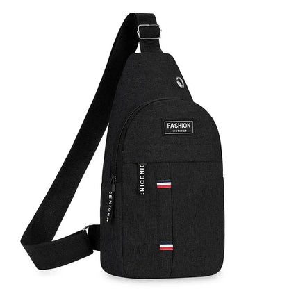 Fashionable and Trendy Lightweight Single Minimalist Shoulder Crossbody Bag for Men with Large Capacity for Leisure and Sports - Avero