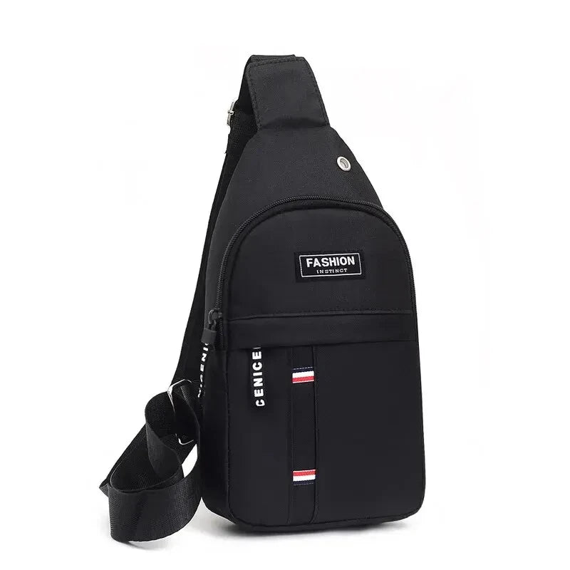 Fashionable and Trendy Lightweight Single Minimalist Shoulder Crossbody Bag for Men with Large Capacity for Leisure and Sports - Avero