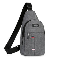 Fashionable and Trendy Lightweight Single Minimalist Shoulder Crossbody Bag for Men with Large Capacity for Leisure and Sports - Avero