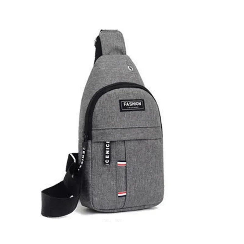 Fashionable and Trendy Lightweight Single Minimalist Shoulder Crossbody Bag for Men with Large Capacity for Leisure and Sports - Avero