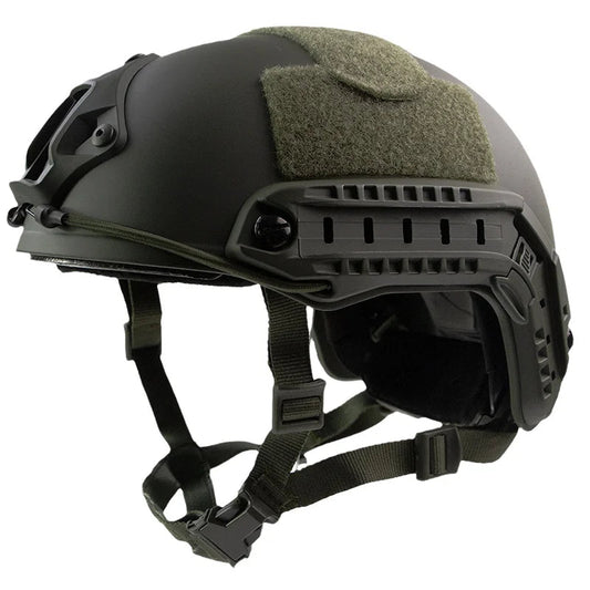 FAST Tactical Protective Helmet Airsoft MH Helmet ABS New Thickened Outdoor PJ Air Gun Shooting CS Protective Equipment - Avero