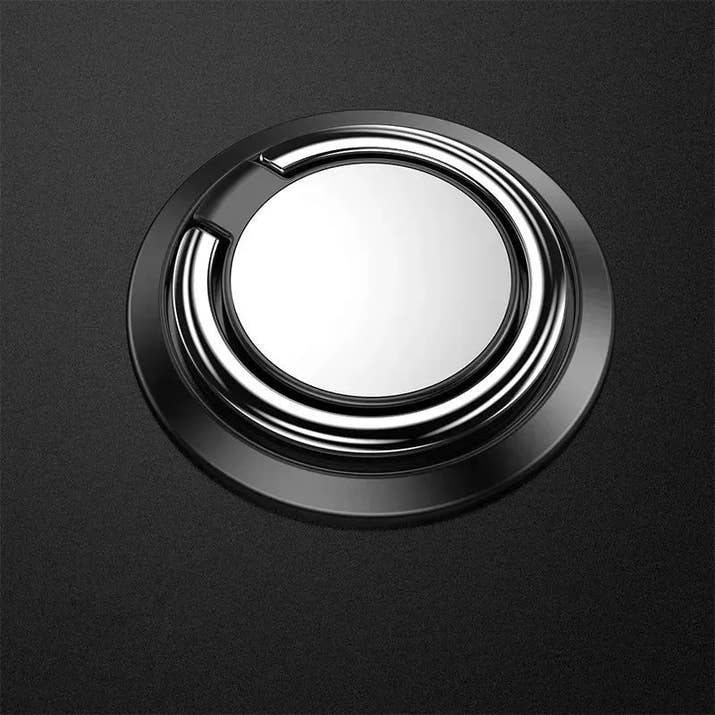 Finger Ring Holder Stand Grip 360 Rotating For Mobile Phone Car Magnetic Mount Phone Back Sticker Pad Unniversal Bracket - Avero