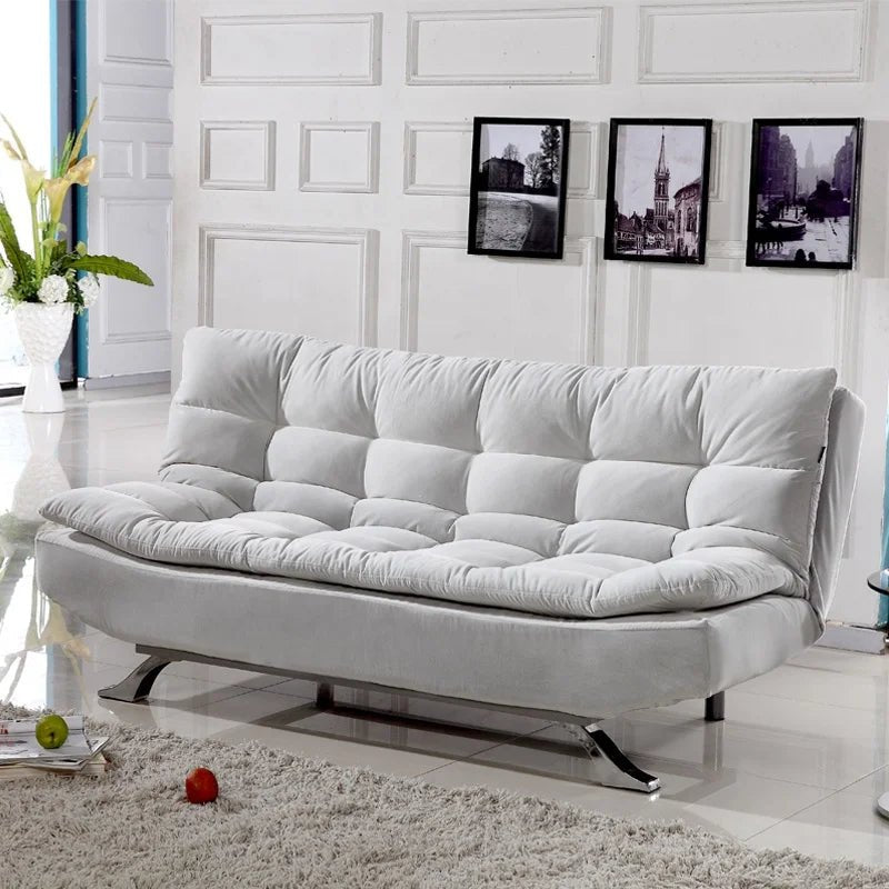 Fold up and Down Sofa Bed Living Room Leisure Fabric Couch Folding Chair Sleeper - Avero