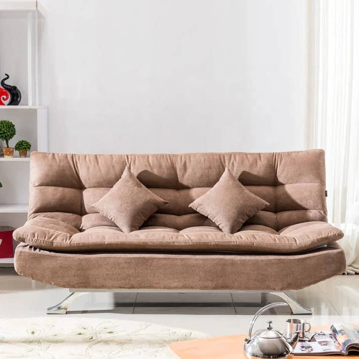 Fold up and Down Sofa Bed Living Room Leisure Fabric Couch Folding Chair Sleeper - Avero