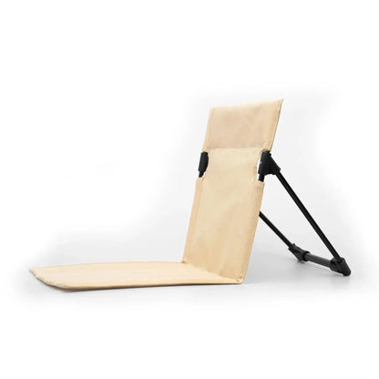 Foldable Camping Chair Outdoor Garden Park Single Lazy Chair Backrest Cushion Picnic Camping Folding Back Chair Beach Chairs - Avero