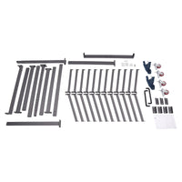 Folding Chair Rack Dolly Cart Table Storage Rack Desk Chairs Cart Trolley - Avero