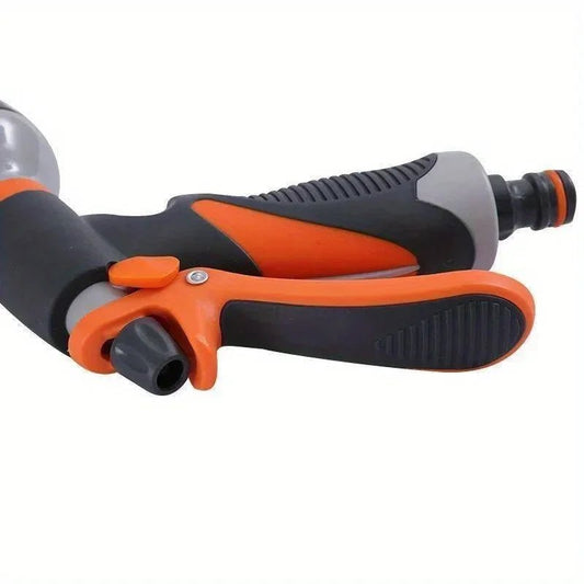 Functional Garden Hose Nozzle Garden Watering Car Wash Adjustable Glue Spray Water Gun TPR Drop Corrosion Resistant - Avero
