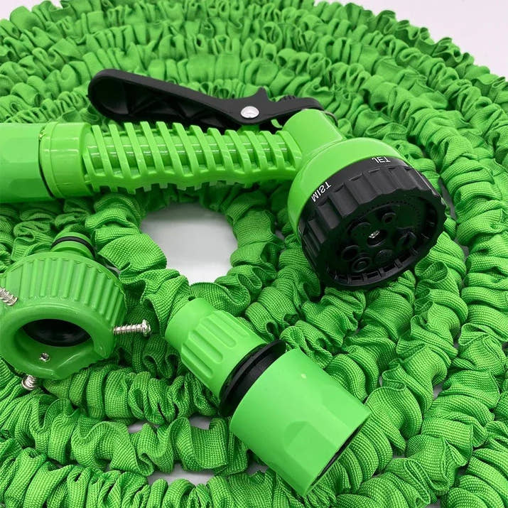 Garden Hose Pipe Water Hose Expandable Magic Hose 7 Patterns Water Gun Foam Pot flexible reels hose Car Wash Gun Sprayer - Avero
