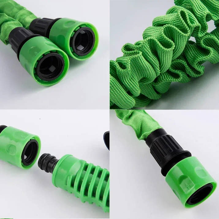 Garden Hose Pipe Water Hose Expandable Magic Hose 7 Patterns Water Gun Foam Pot flexible reels hose Car Wash Gun Sprayer - Avero