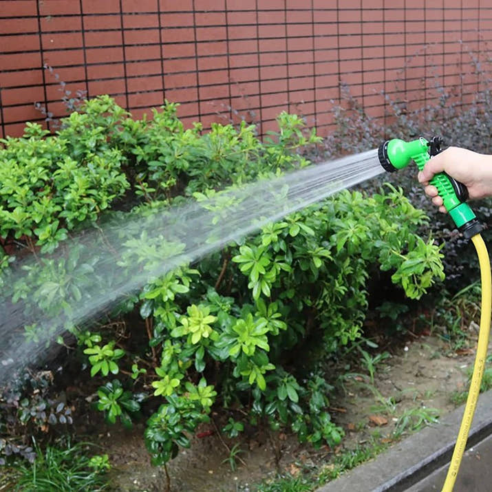 Garden Hose Pipe Water Hose Expandable Magic Hose 7 Patterns Water Gun Foam Pot Flexible Reels Hose Car Wash Gun Sprayer - Avero