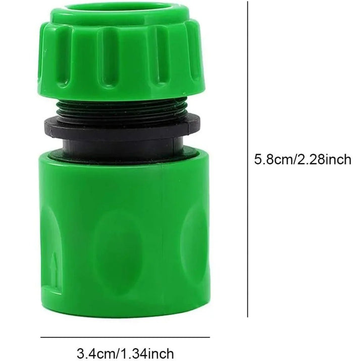 Garden Watering Hose ABS Quick Connector 1/2” End Double Male Hose Coupling Joint Adapter Extender Set For Hose Pipe Tube - Avero