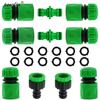 Garden Watering Hose ABS Quick Connector 1/2” End Double Male Hose Coupling Joint Adapter Extender Set For Hose Pipe Tube - Avero