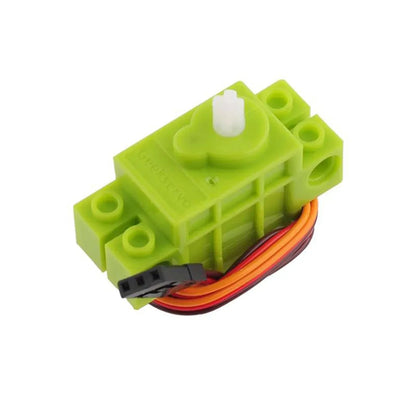 Geekservo 4PCS 270°/360° Programmable Servo Motor with POM Gears for Legoeds/Micro:bit Smart Car Robot - Avero