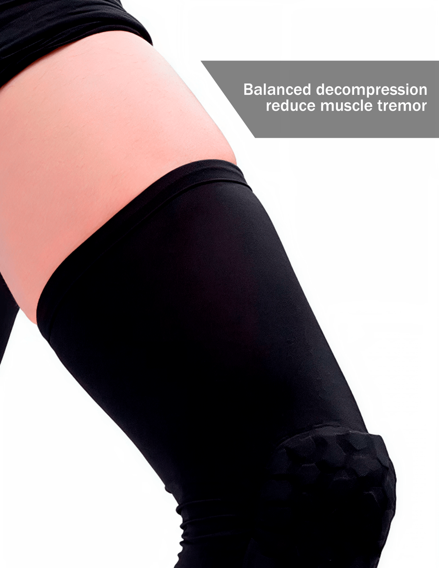 GOBYGO 1Pcs Basketball Sports Knee Pads Elastic Knitted Compression Leg Warmers Outdoor Running Cycling Mountaineering Men Women - Avero