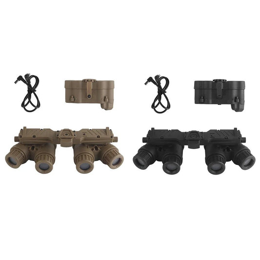 GPNVG 18 Tactical Helmet Binocular Model No Function Military Dummy Binoculars Airsoft Hunting Tactical Binoculars Movies Props - Avero