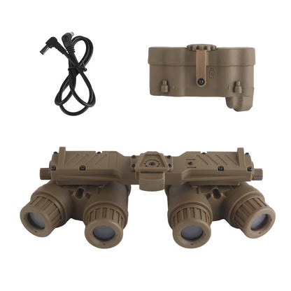 GPNVG 18 Tactical Helmet Binocular Model No Function Military Dummy Binoculars Airsoft Hunting Tactical Binoculars Movies Props - Avero