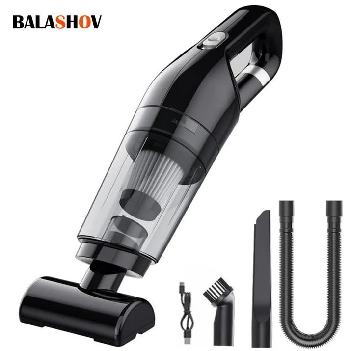 Handheld Home Vacuum Cleaner Rechargeable Portable Vacuum Cleaner Car Home Dual Purpose Wireless Dust Catcher Pet Hair 10000PA - Avero