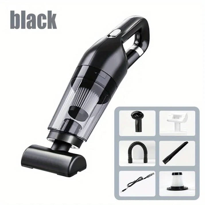 Handheld Home Vacuum Cleaner Rechargeable Portable Vacuum Cleaner Car Home Dual Purpose Wireless Dust Catcher Pet Hair 10000PA - Avero