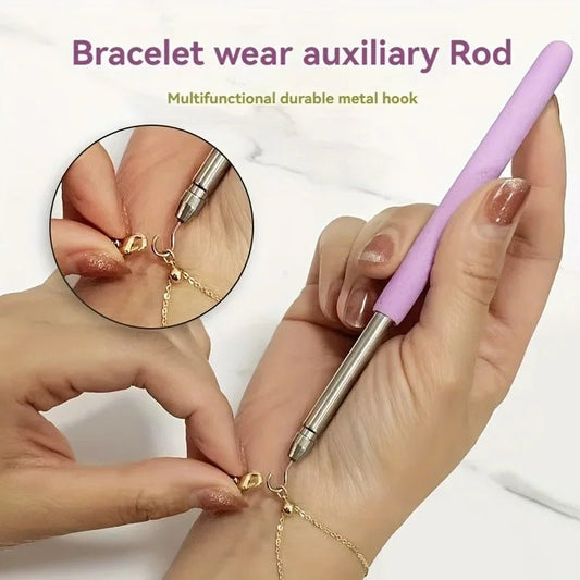 Help Wear Bracelet Tool Partner Jewelry Helper Fastening Aid Quickly Unfasten Hooking Equipment Pliers Clasps Ties Zipper Craft - Avero