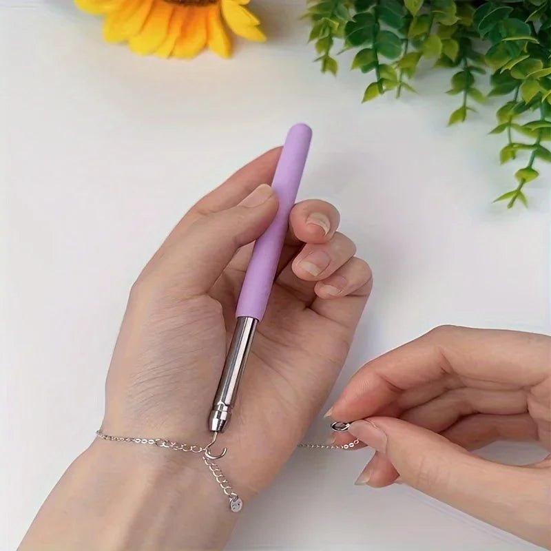 Help Wear Bracelet Tool Partner Jewelry Helper Fastening Aid Quickly Unfasten Hooking Equipment Pliers Clasps Ties Zipper Craft - Avero