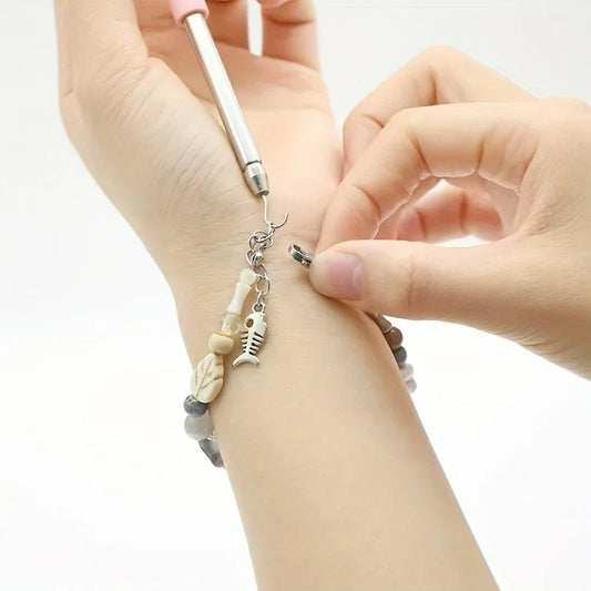 Help Wear Bracelet Tool Partner Jewelry Helper Fastening Aid Quickly Unfasten Hooking Equipment Pliers Clasps Ties Zipper Craft - Avero