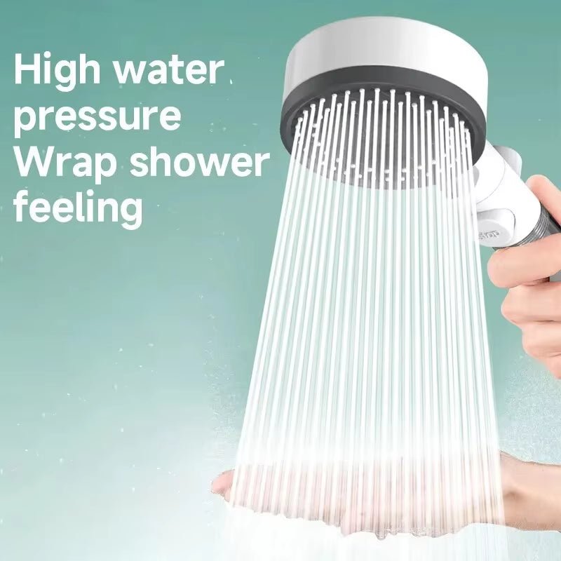 High Quality 8 Mode Shower Head Water Filter Adjustable High Pressure Shower Portable One - Key Stop Shower Bathroom Accessories - Avero