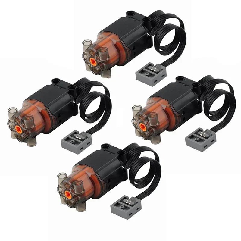 High - Speed L Motor for MOC Building Blocks - Power Functions Compatible Remote Control Motor for DIY Cars & Trucks - Avero