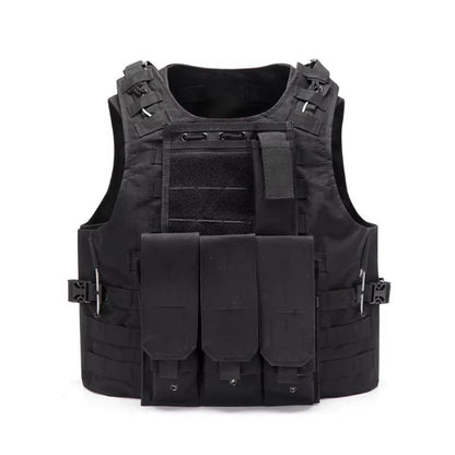 Hunting Paintball Vest Army Molle Airsoft Vest Tactical Vest Plate Carrier Swat Fishing Armor Police Vest - Avero