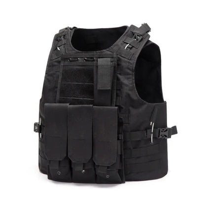 Hunting Paintball Vest Army Molle Airsoft Vest Tactical Vest Plate Carrier Swat Fishing Armor Police Vest - Avero