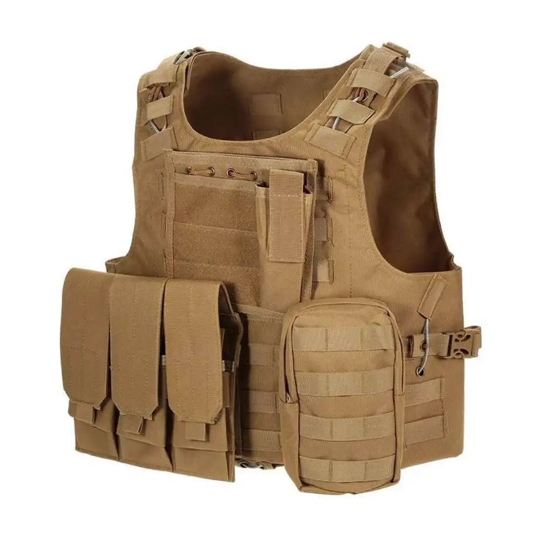 Hunting Paintball Vest Army Molle Airsoft Vest Tactical Vest Plate Carrier Swat Fishing Armor Police Vest - Avero