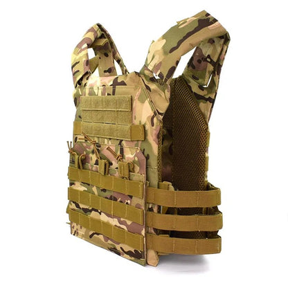 Hunting Tactical Body Armor JPC Molle Plate Carrier Vest Outdoor CS Game Paintball Airsoft Vest Military Equipment - Avero