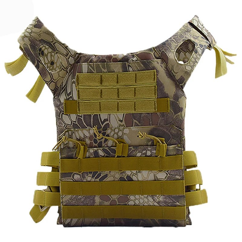 Hunting Tactical Body Armor JPC Molle Plate Carrier Vest Outdoor CS Game Paintball Airsoft Vest Military Equipment - Avero