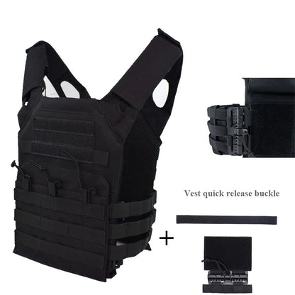 Hunting Tactical Body Armor JPC Molle Plate Carrier Vest Outdoor CS Game Paintball Airsoft Vest Military Equipment - Avero
