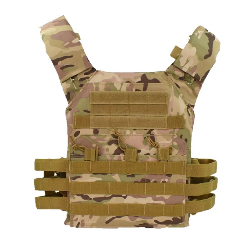 Hunting Tactical Body Armor JPC Molle Plate Carrier Vest Outdoor CS Game Paintball Airsoft Vest Military Equipment - Avero