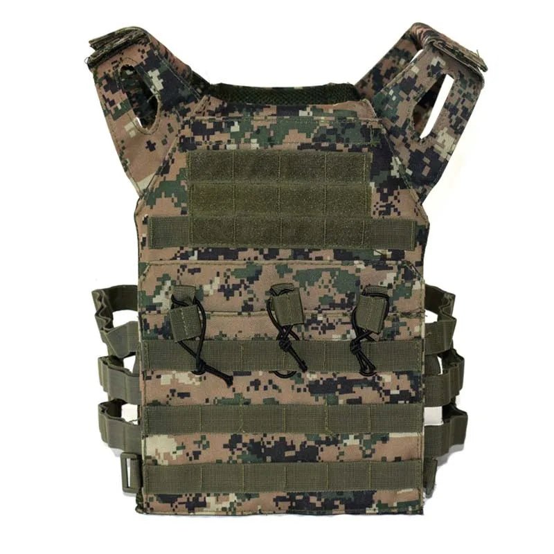 Hunting Tactical Body Armor JPC Molle Plate Carrier Vest Outdoor CS Game Paintball Airsoft Vest Military Equipment - Avero