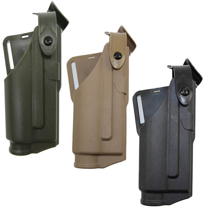 ilitary Tactical Gun Holser for Glock 17 19 Pistol Airsoft Belt Holster Flashlight Bearing Holster Case for X200 Light - Avero