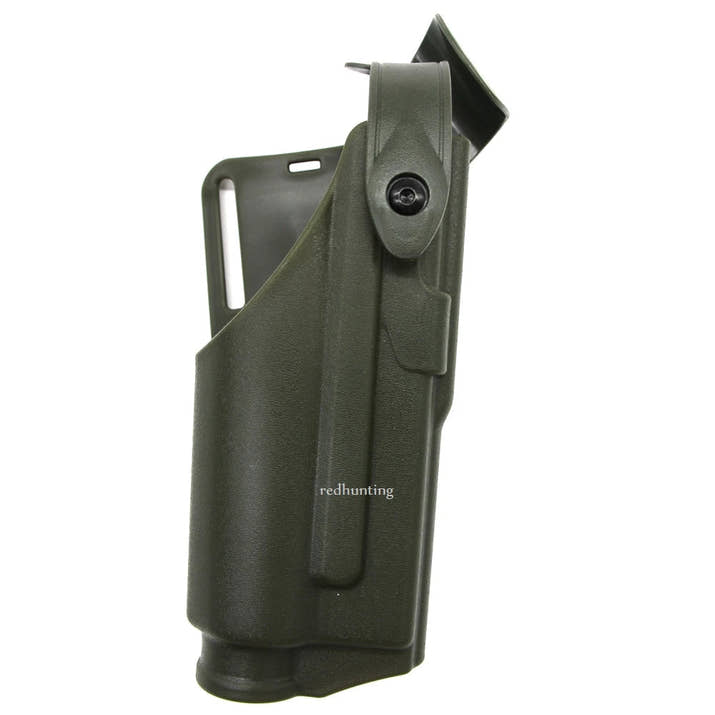 ilitary Tactical Gun Holser for Glock 17 19 Pistol Airsoft Belt Holster Flashlight Bearing Holster Case for X200 Light - Avero