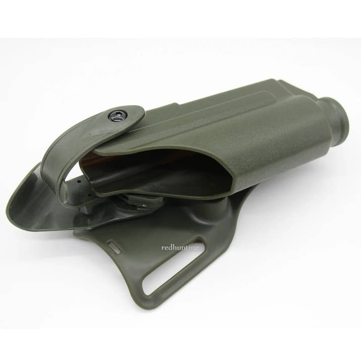 ilitary Tactical Gun Holser for Glock 17 19 Pistol Airsoft Belt Holster Flashlight Bearing Holster Case for X200 Light - Avero